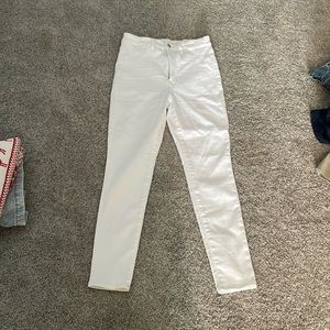 White American eagle highest rise jegging, next level stretch.